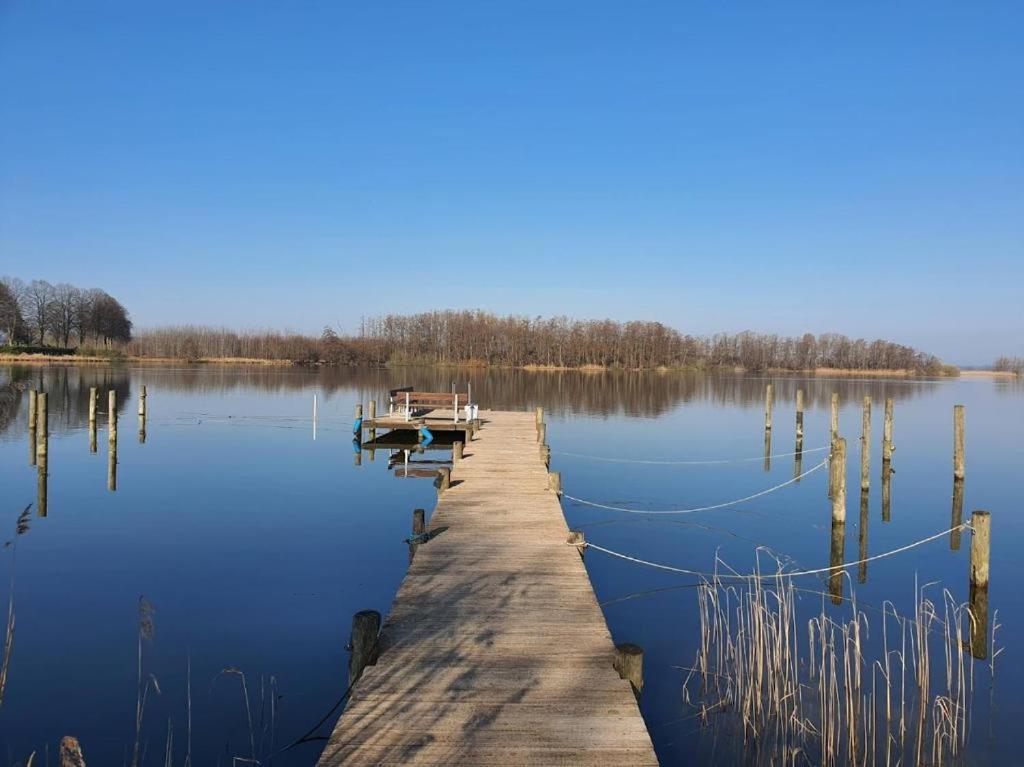 Fewo In Bosau Am Ploener See Mit Eigenem Bootssteg App 12 外观 照片